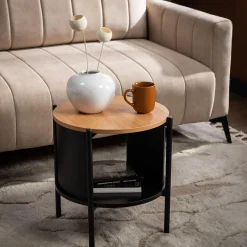 inny Stolik nocny z półką HILTO