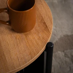 inny Stolik nocny z półką HILTO