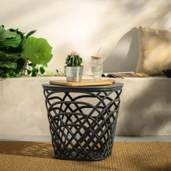 inny Stolik ogrodowy z pojemnikiem HAMILLO ciemnoszary