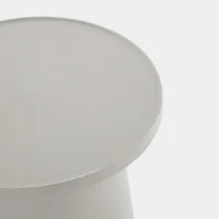 Meble Ogrodowe|Meble Ogrodowe| Stolik okrągły jasnoszary URBANTE