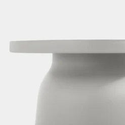 Meble Ogrodowe|Meble Ogrodowe| Stolik okrągły jasnoszary URBANTE