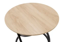 Stolik okrągły SCELTO kolor dąb