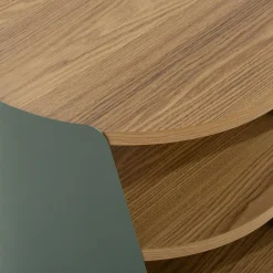 inny Stolik okrągły z półkami HINATA