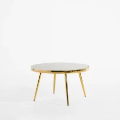 inny Stolik okrągły złoty EFUZZO