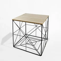 inny Stolik z miejscem do przechowywania kwadratowy