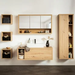 inny Słupek łazienkowy dąb artisan LADAMA