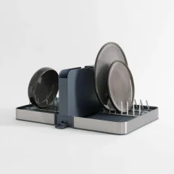 Suszarki I Ociekacze|inny Suszarka na naczynia składana szara 48,3x35x20,2 cm