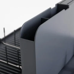 Suszarki I Ociekacze|inny Suszarka na naczynia składana szara 48,3x35x20,2 cm