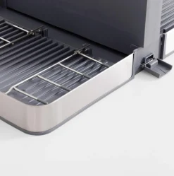 Suszarki I Ociekacze|inny Suszarka na naczynia składana szara 48,3x35x20,2 cm