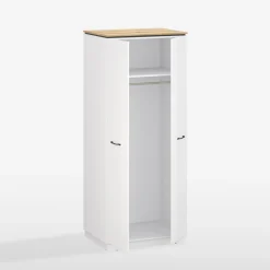 inny Szafa biała z ryflowaniem VELUTTO