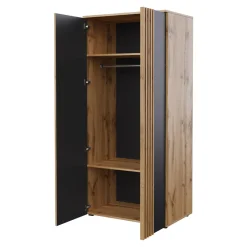 DiTrendi Szafa do salonu z lamelami MALAGA