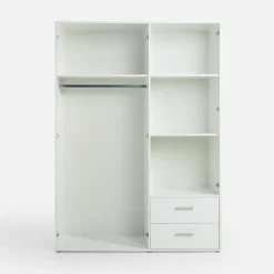 FORTE Szafa do sypialni z szufladami MINORU