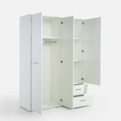 FORTE Szafa do sypialni z szufladami MINORU