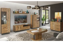 Szafy Uchylne|Furni Home Szafa DORIAN DN9 2D2S z oświetleniem