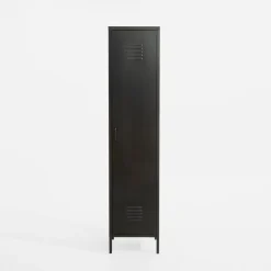 inny Szafa 1-drzwiowa grafitowo-czarna SOLANS