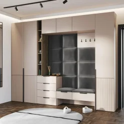 DiTrendi Szafa 1-drzwiowa płytka CREMONA