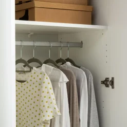 Szafy Uchylne|inny Szafa 5-drzwiowa z listwą okalającą PIANO biała wysoki połysk