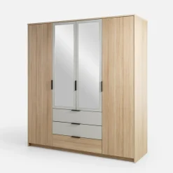inny Szafa 4-drzwiowa z lustrem RYGA