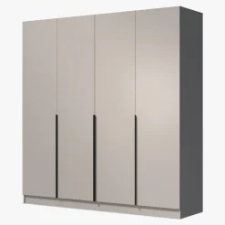 Exline Szafa 4-drzwiowa z lustrem KASZMIR 200 cm