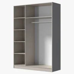 Exline Szafa 3-drzwiowa z lustrem KASZMIR 150 cm