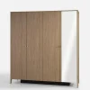 Szafy Z Lustrem|Szafy Uchylne|LENART Szafa 4-drzwiowa z lustrem SNUGLY