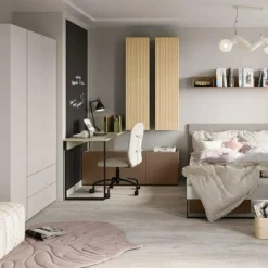 Szafy|Szafy Uchylne|LENART Szafa 3-drzwiowa z szufladami SIGMA