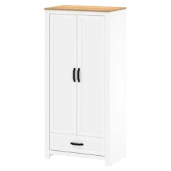 Dzieci Szafa dwudrzwiowa z szufladą LANZETTE 2D1S