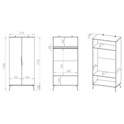 inny Szafa glamour VITERBO