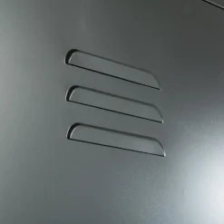 Dzieci inny Szafa metalowa grafitowo-czarna BOHOND