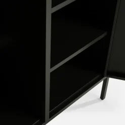 Dzieci inny Szafa metalowa grafitowo-czarna BOHOND