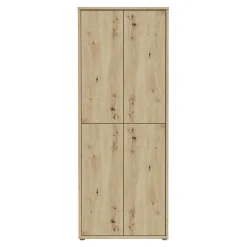 Szafy Uchylne|FORTE Szafa na buty 4-drzwiowa ALICE SPRINGS dąb artisan