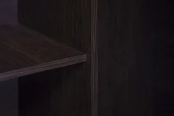 Szafy Narożne|DiTrendi Szafa narożna ciemny brąz PARIS