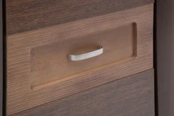 Szafy Narożne|DiTrendi Szafa narożna ciemny brąz PARIS