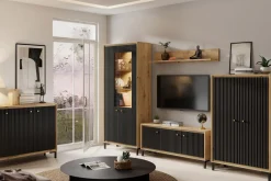 Szafy Uchylne| Szafa PARII czarna