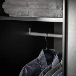 Dzieci inny Szafa przesuwna antracyt METROPOLITAN 150 cm