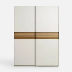 Dzieci inny Szafa przesuwna biała METROPOLITAN 150 cm