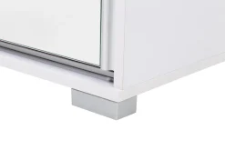 Szafy Z Lustrem|Szafy Przesuwne| Szafa przesuwna biała ONTARIO 150 cm