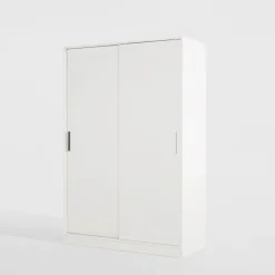 Szafy Przesuwne| Szafa przesuwna biała SURREY