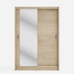 inny Szafa przesuwna INES z lustrem 150 cm dąb cremona