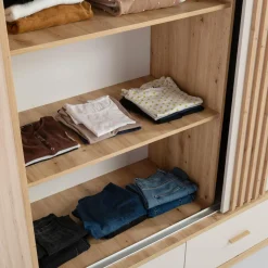 inny Szafa przesuwna z lustrem i szufladami NEVADA