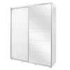Szafy Z Lustrem|Szafy Przesuwne|inny Szafa przesuwna z lustrem ONTARIO 23 biała 200 cm