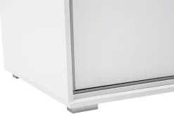 Szafy Z Lustrem|Szafy Przesuwne|inny Szafa przesuwna z lustrem ONTARIO 23 biała 200 cm