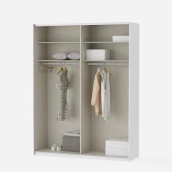 FORTE Szafa przesuwna z lustrem FITIO mat 180 cm