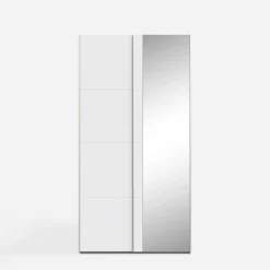 FORTE Szafa przesuwna z lustrem FITIO mat 120 cm