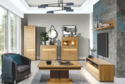 Szafy Uchylne|Furni Home Szafa SANDY 4D z oświetleniem