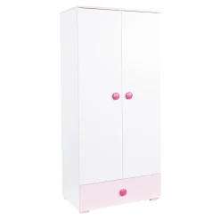 Dzieci Szafa TOP BABY różowa