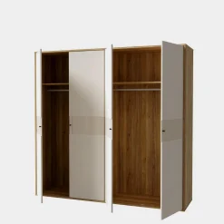 FORTE Szafa ubraniowa z ryflowaniem RANKIN