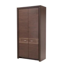 DiTrendi Szafa z drążkiem ciemny brąz 109 cm PARIS