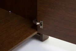 DiTrendi Szafa z drążkiem ciemny brąz 109 cm PARIS