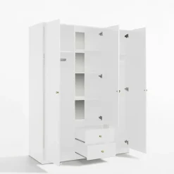 Szafy Uchylne|inny Szafa z lustrem biała COLORI